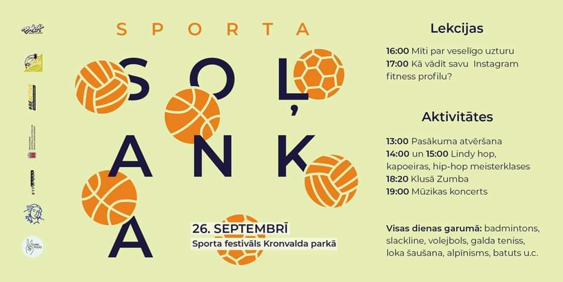 Kronvalda parkā - festivāls "Sporta Soļanka" 