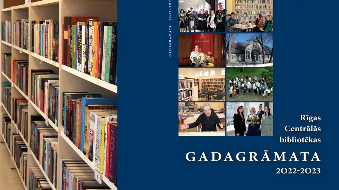 Iznācis “Rīgas Centrālās bibliotēkas gadagrāmatas” jubilejas izdevums