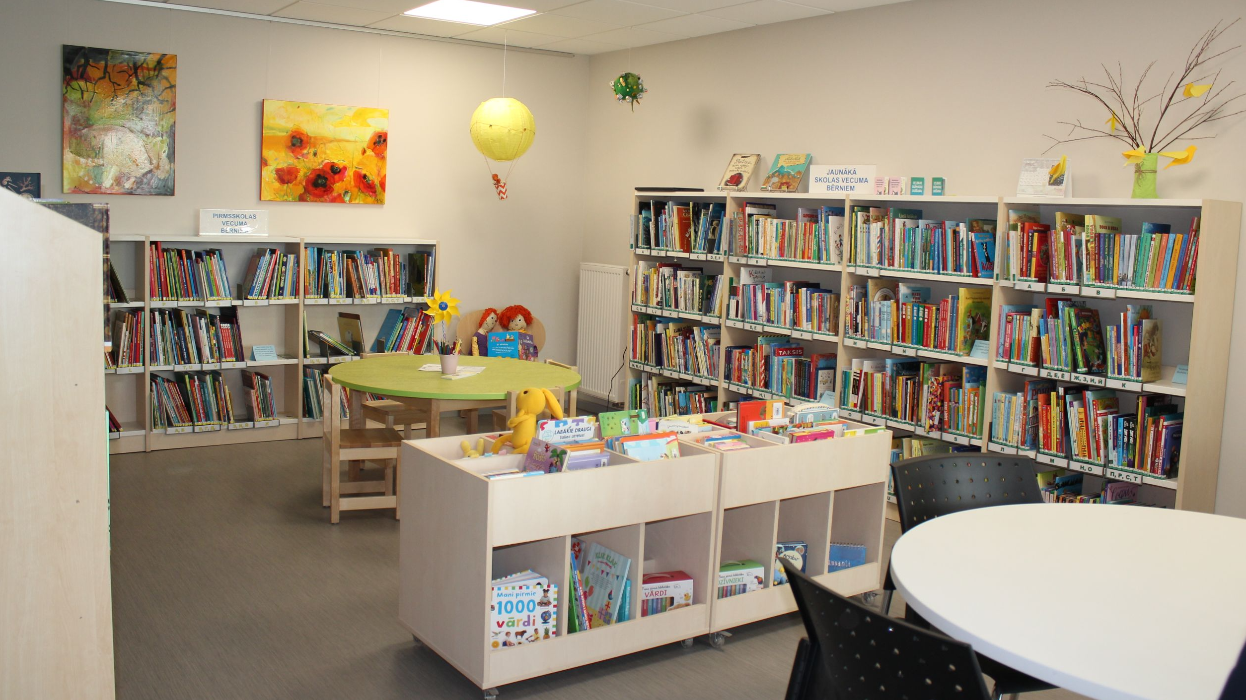 Atvērta jaunā RCB Āgenskalna filiālbibliotēka