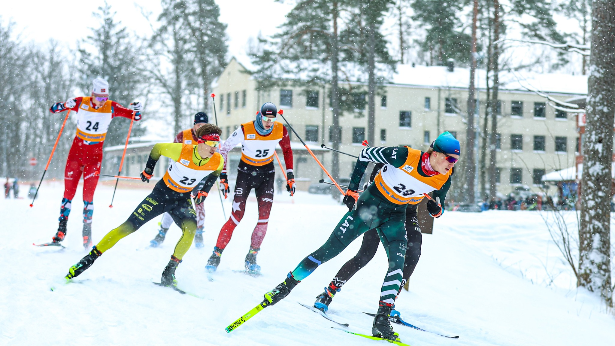 RSS “Arkādija” slēpotājiem medaļu birums un visa goda pjedestāla aizņemšana Latvijas čempionātā sprintā 