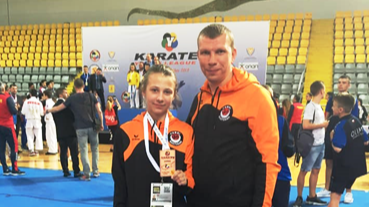 Sporta kluba “Fudzi” karatiste Jekaterina Jakovļeva izcīna bronzu