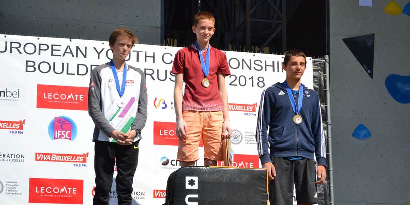 Eiropas čempionāts jauniešiem 2018 boulderinga disciplīnā