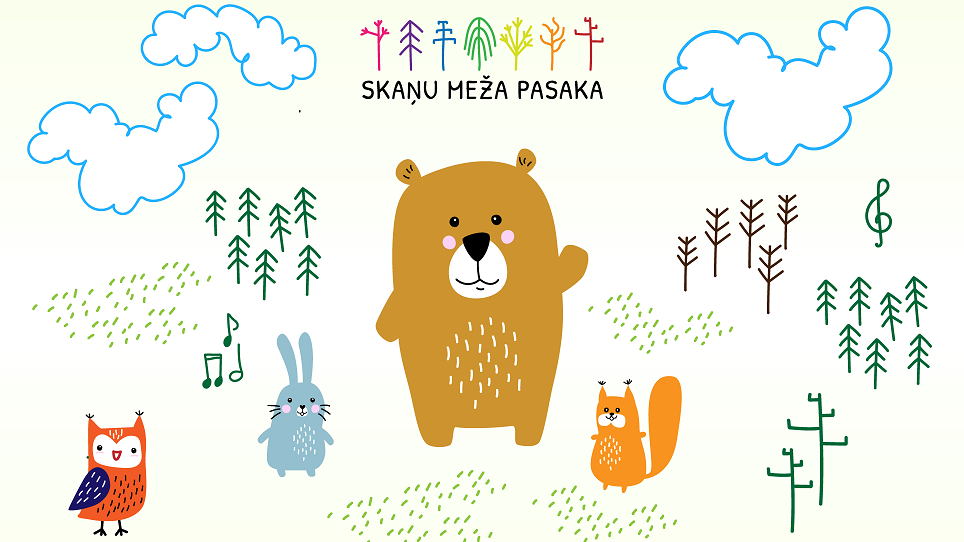 Mūzikas apmācības datorprogramma “Skaņu meža pasaka”