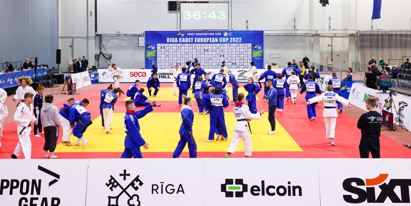 Aizvadīts Rīgas Eiropas kauss kadetiem 2022 
