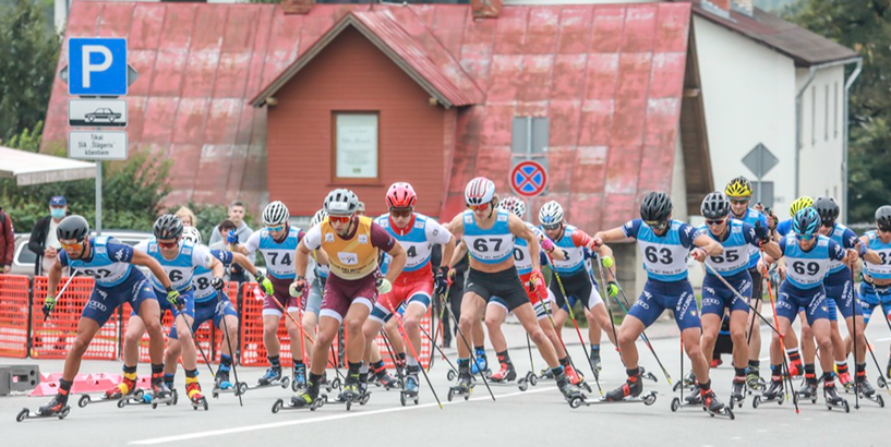 RSS “Arkādija” rollerslēpotājiem otrās vietas FIS sacensībās un uzvaras jauniešu grupās LČ