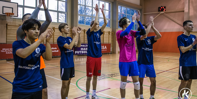 Fināls Rīgas Skolu telpu futbola kausā!