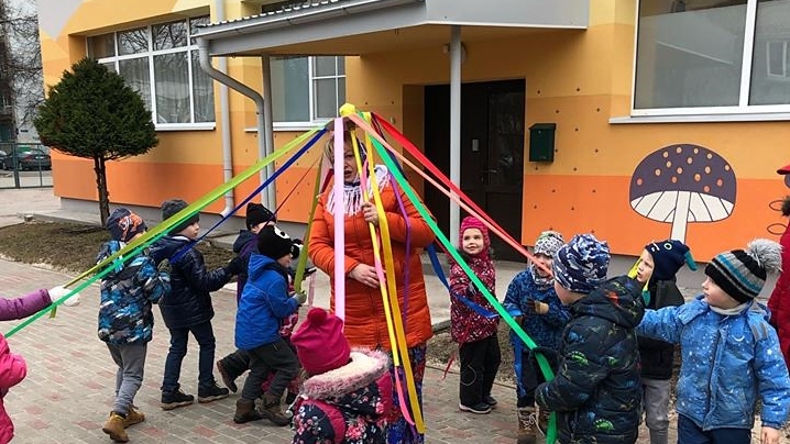 Pavasara gaidīšana Rīgas 14.pirmsskolas izglītības iestādē