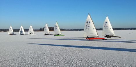 Ledus burāšanas sacensības “Ķīšezera kauss 2019”