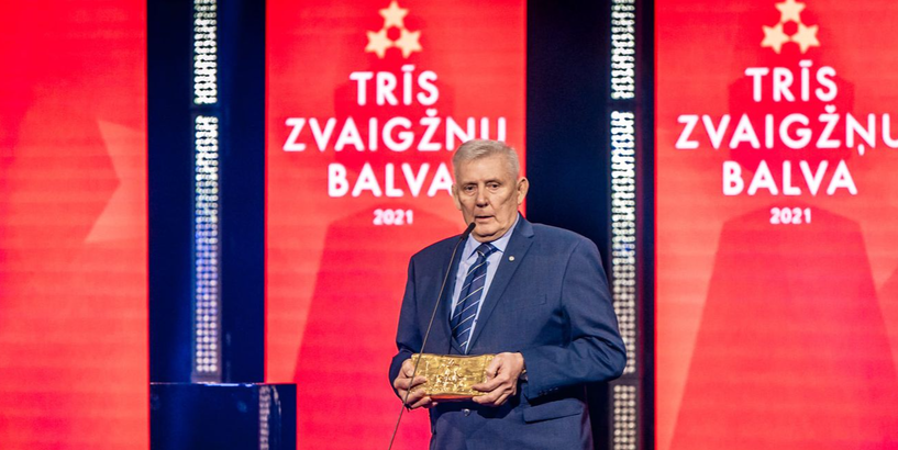 Apsveicam "Trīs zvaigžņu balvas" ieguvējus sportā