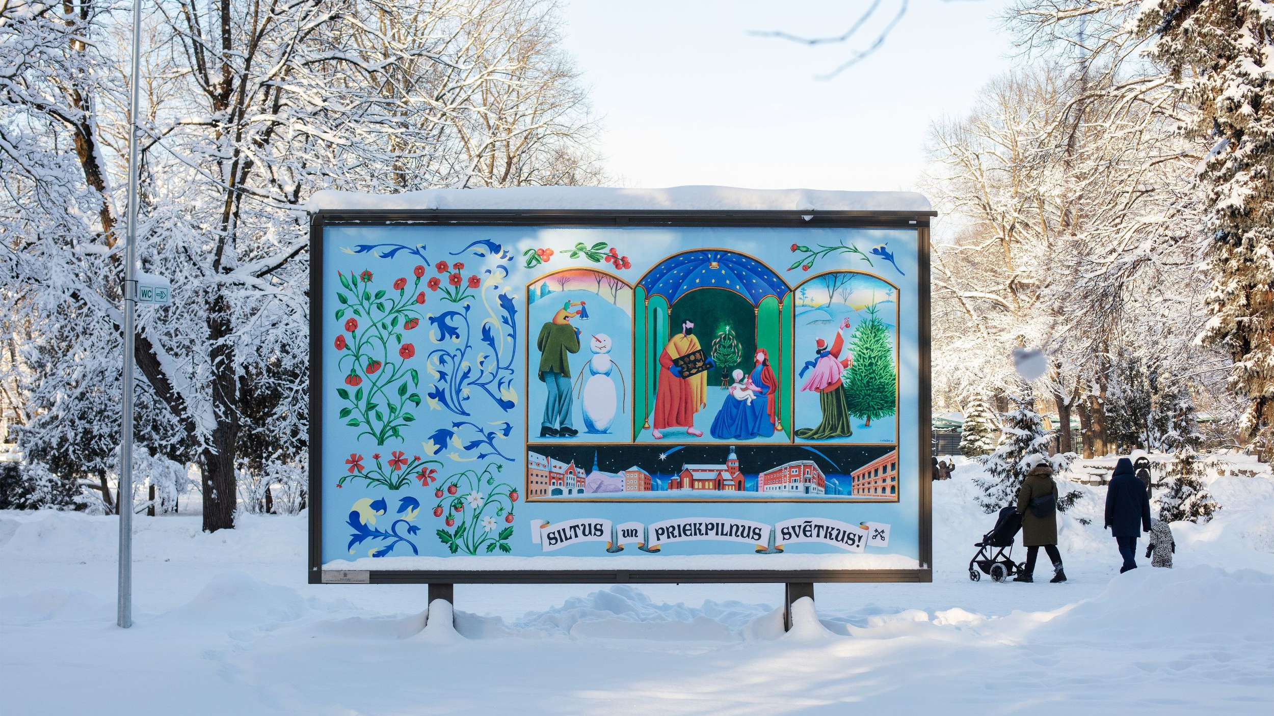Ziemassvētku gaidīšanas laikā Rīgā aicina baudīt mazos ziemas priekus