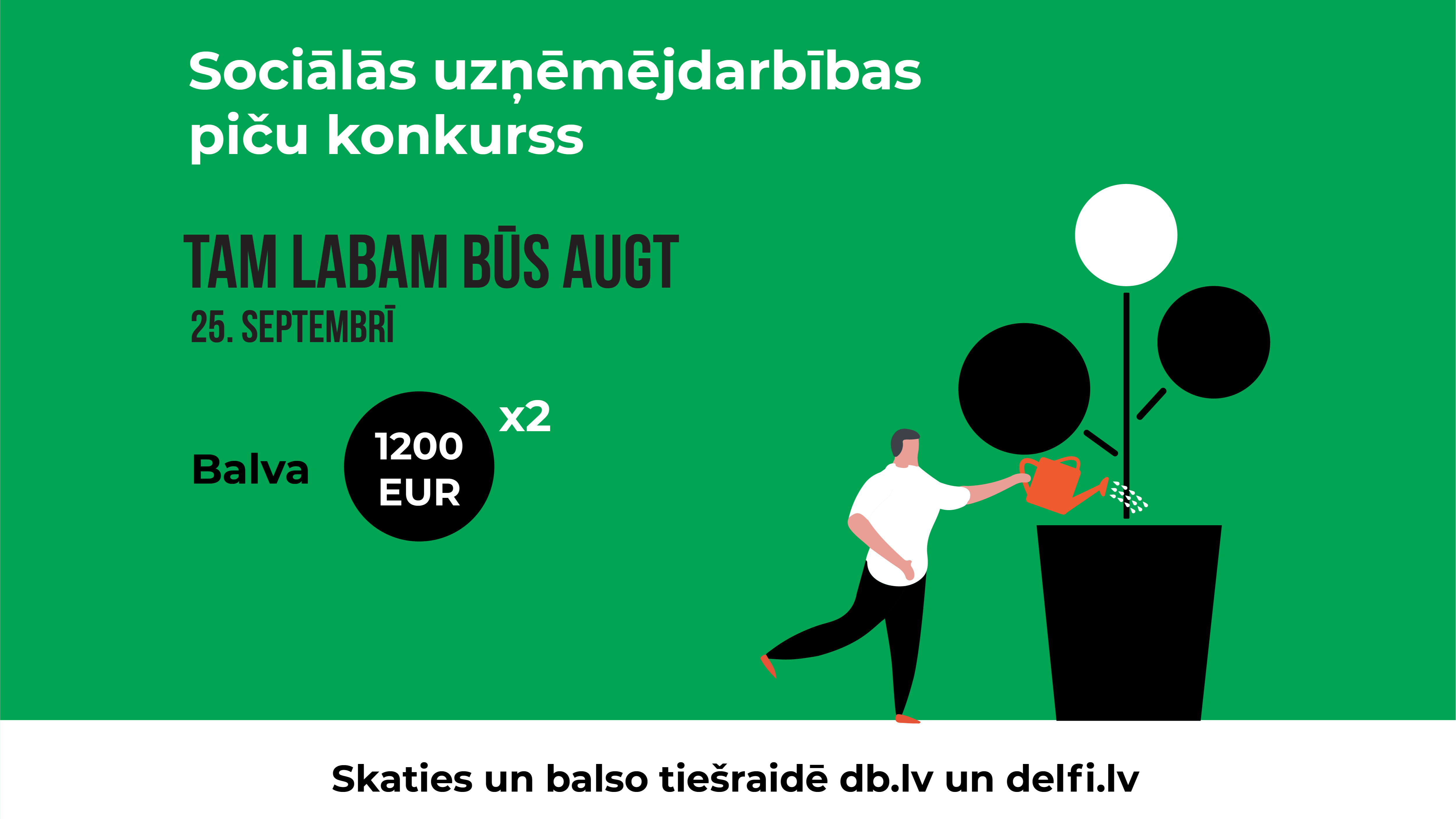 Aicina pieteikties sociālās uzņēmējdarbības ideju un projektu konkursam