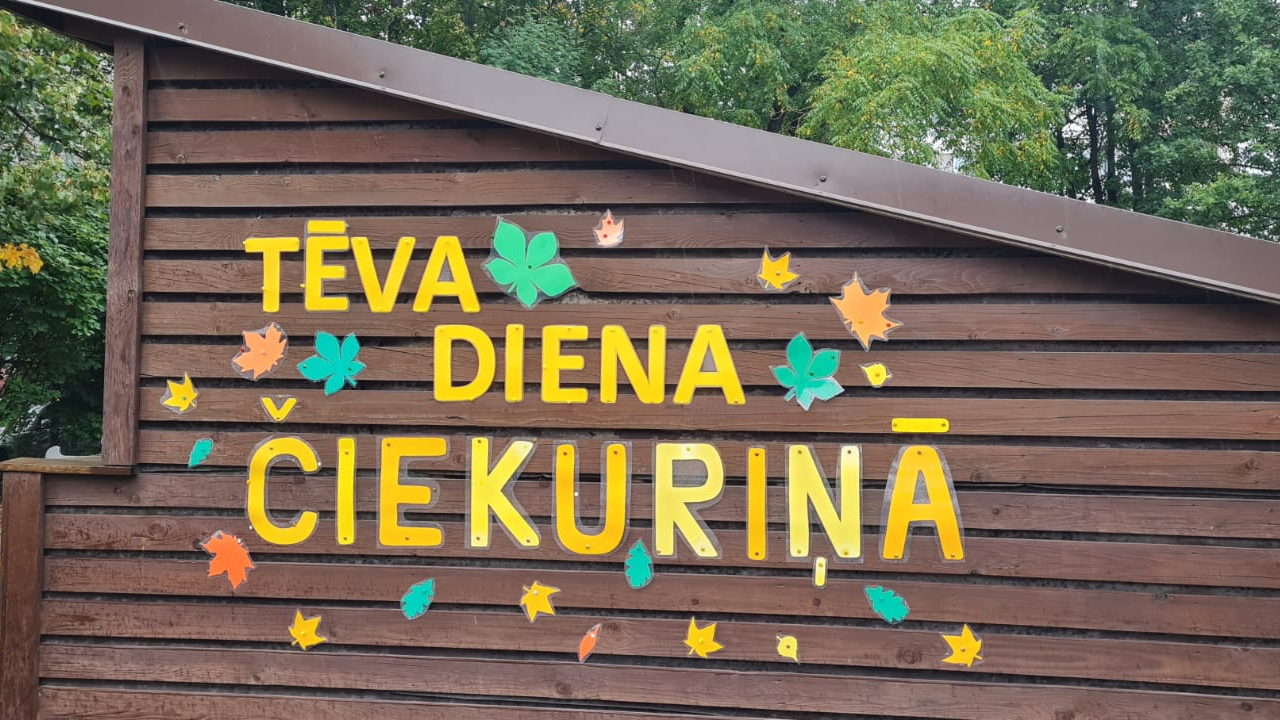 Tēva diena 5. pirmsskolas izglītības iestādē “Čiekuriņš”