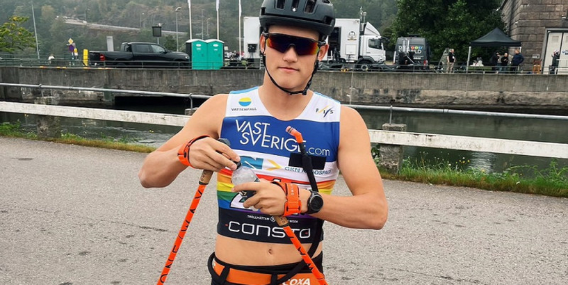 Arkādieši izcīna vairākas uzvaras LČ rollerslēpošanas sprintā