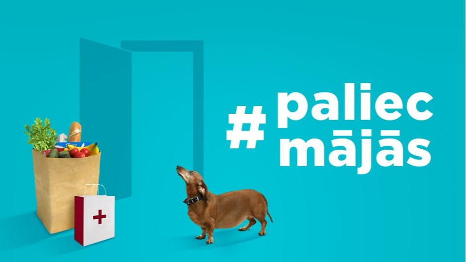 Radīta brīvprātīgo kustība #paliecmājās