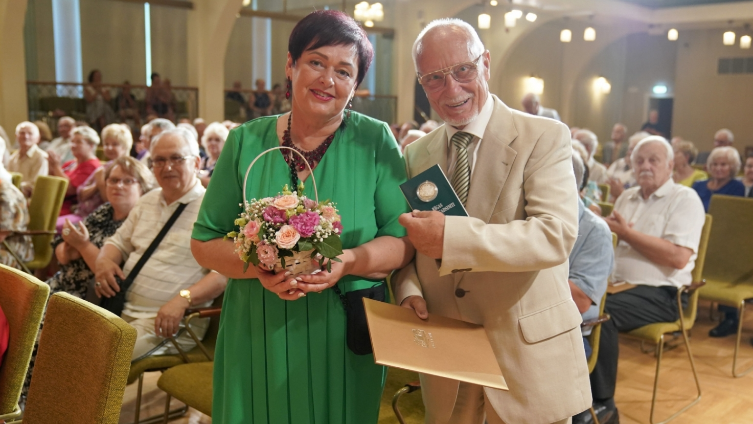 Rīgā sveiks Zelta kāzu jubilārus