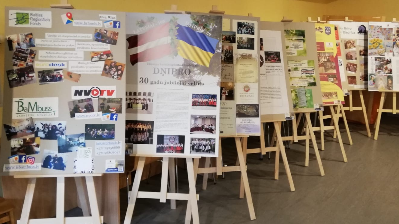 Imantā apskatāma izstāde “NVO stāsti Latvijas simtgadē”