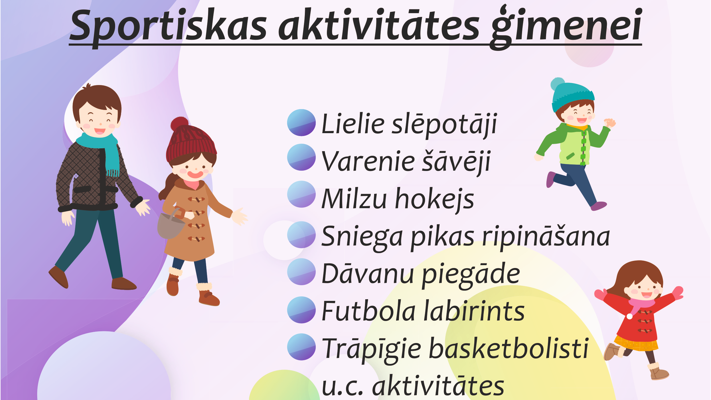 30. novembrī notiks Mežciema Sporta diena