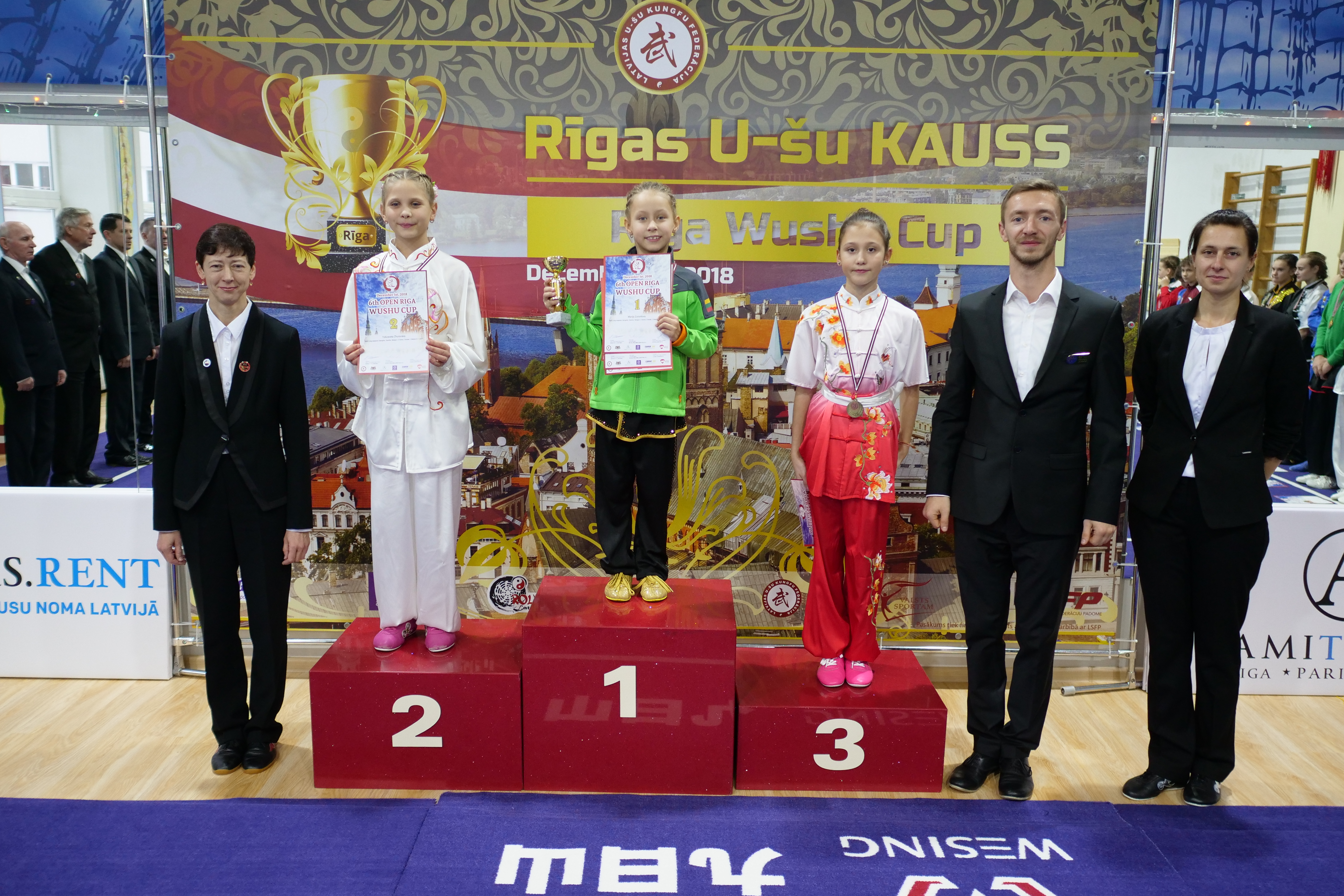 Noslēgušās Rīgas U-šu Kungfu sporta skolas rīkotās sacensības