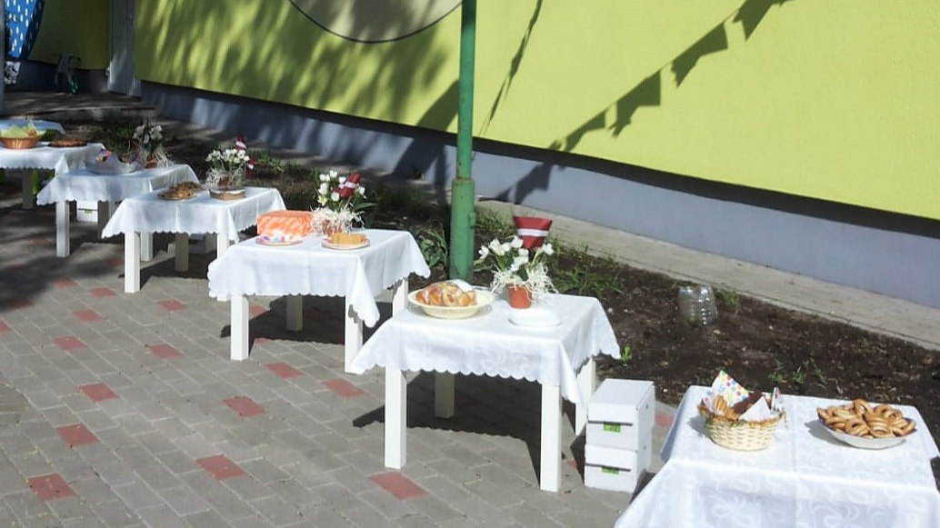 Baltā galdauta svētki Rīgas 256. pirmsskolas izglītības iestādē