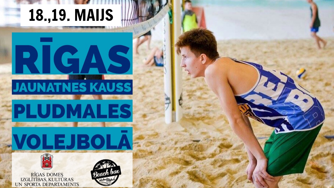 Šajās brīvdienās Beach Box hallē notiks Rīgas jaunatnes kauss pludmales volejbolā