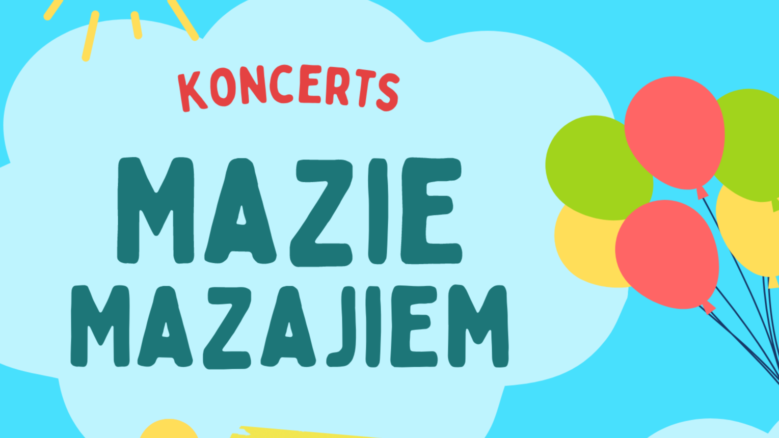 Aicina apmeklēt tradicionālo mūzikas skolas koncertu "Mazie mazajiem"