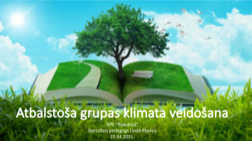 Atbalstoša grupas klimata veidošana bērnudārzā