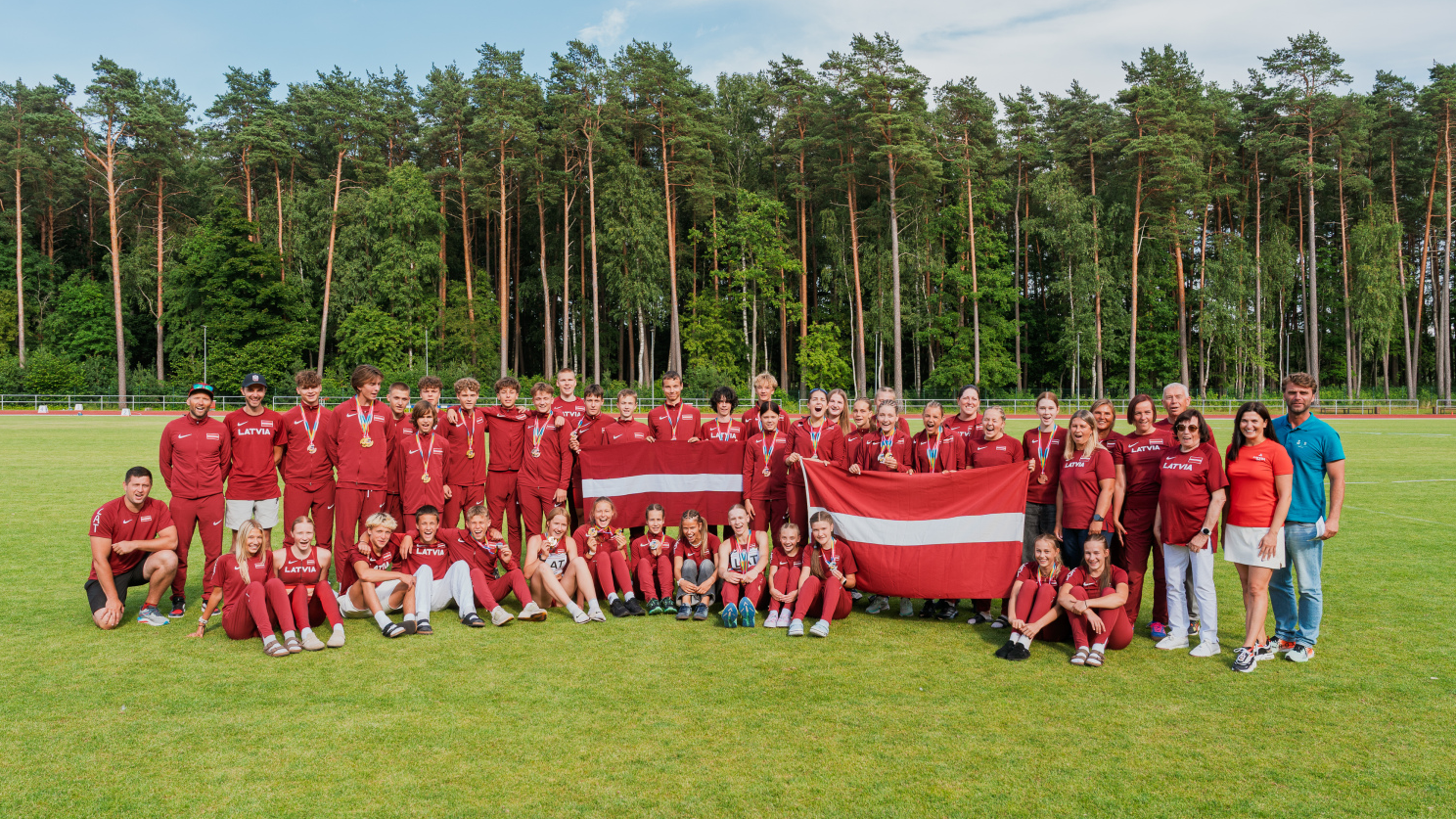 RSS “Arkādija” vieglatlētiem svarīgs ieguldījums Latvijas uzvarā Baltijas čempionātā U16