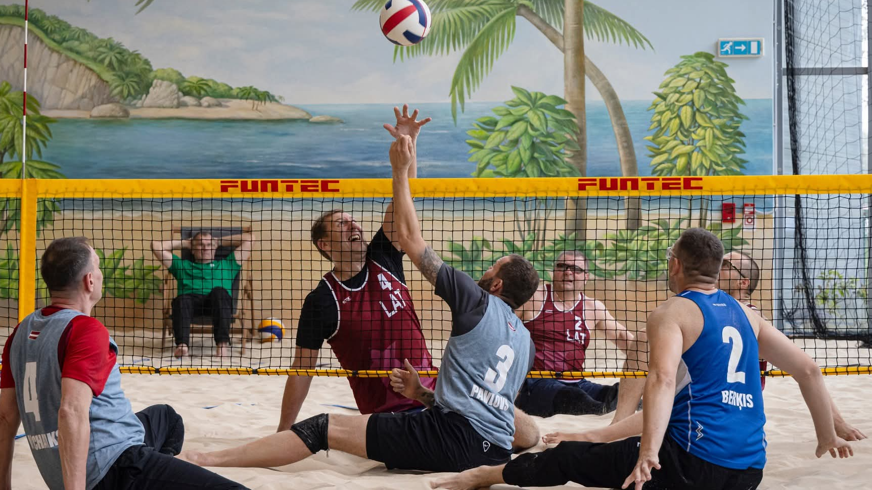 Starptautiskais sēdvolejbola turnīrs “Riga Beach Para Volley Cup 2025 Sitting&Standing”