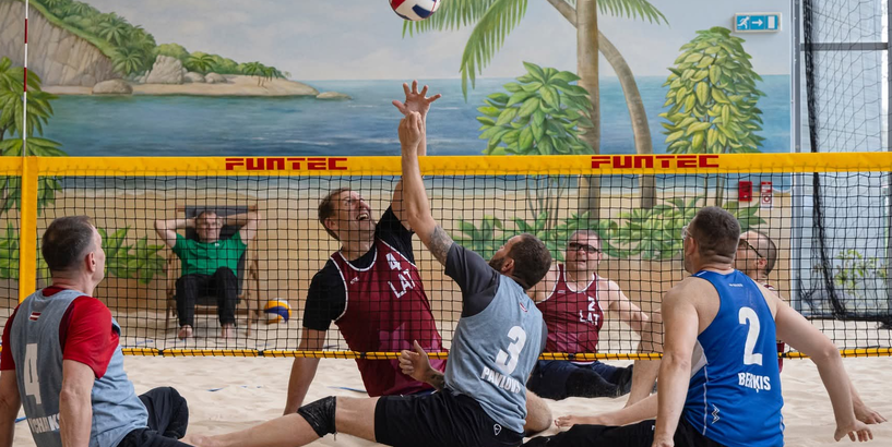 Starptautiskais sēdvolejbola turnīrs “Riga Beach Para Volley Cup 2025 Sitting&amp;Standing”