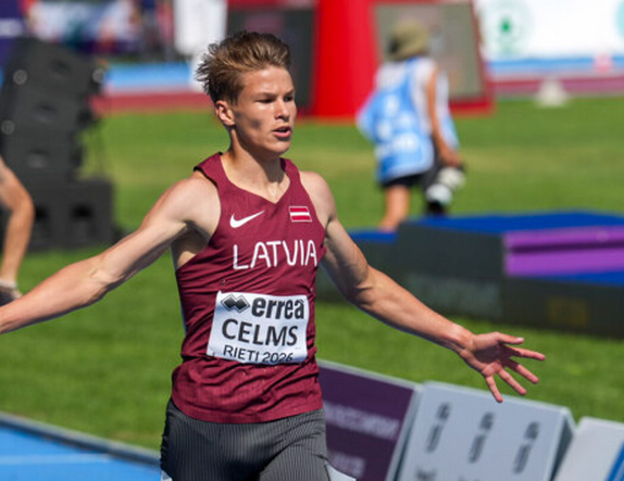 RSS “Arkādija” vieglatlētiem augstas vietas un Latvijas rekords Eiropas U18 čempionātā