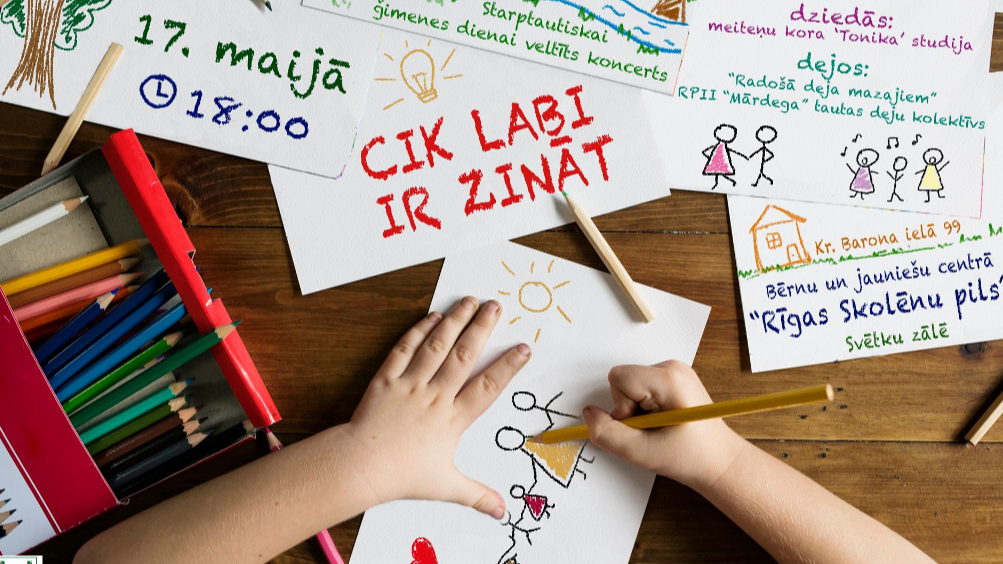 Noticis ģimenes dienai veltīts koncerts “Cik labi ir zināt”