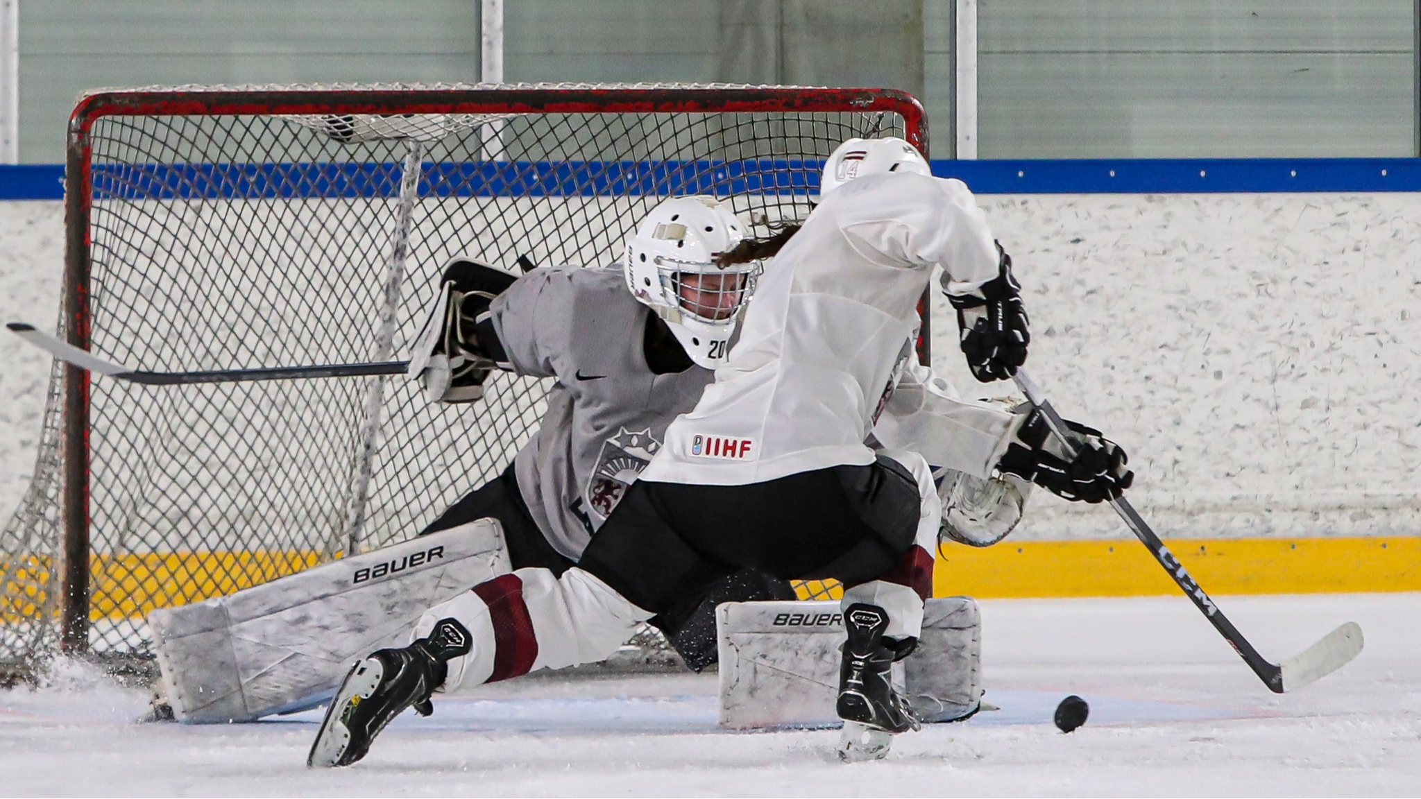 Rīgā aizvadīts Latvijas U18 sieviešu hokeja turnīrs