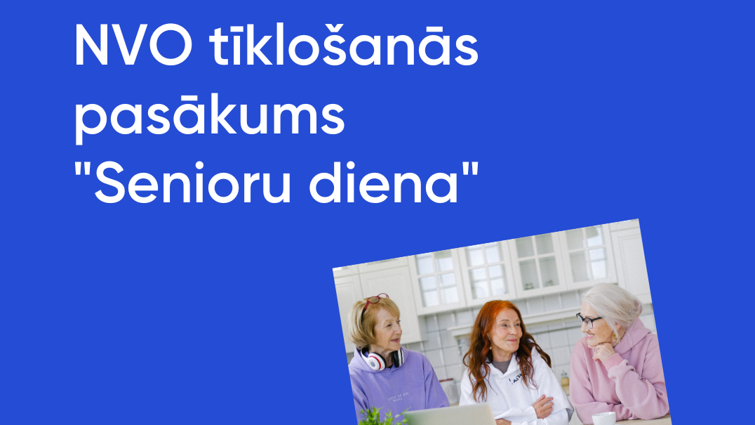 Aktīvas senioru organizācijas aicina uz pasākumu “Senioru diena”
