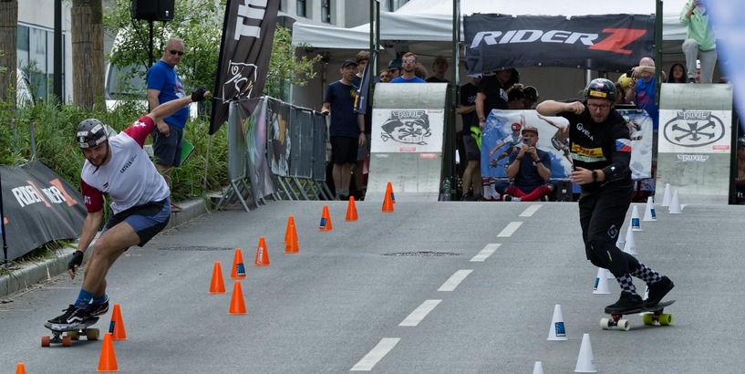 Skeitborda trasē Parīzē