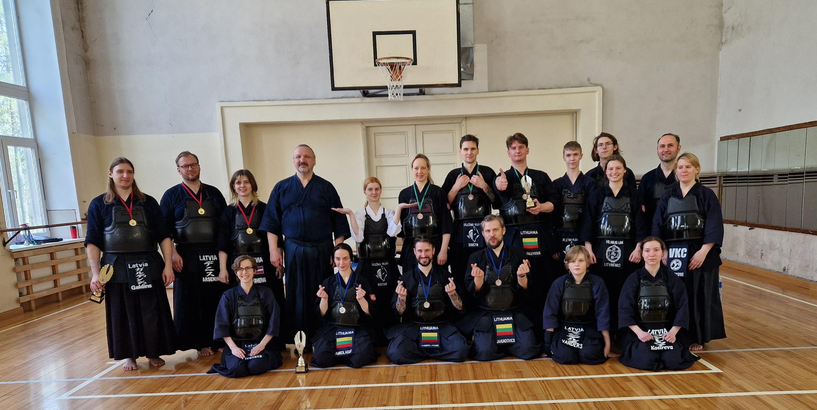 Kendo sacensības “Rīgas atklātais čempionāts 2024" 