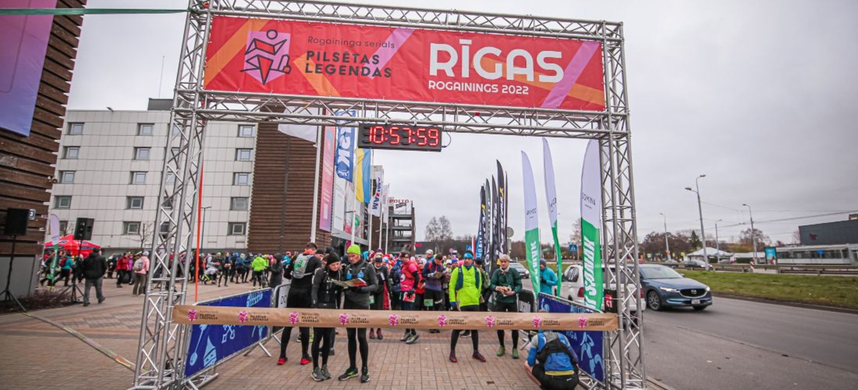 Ar bagātīgu punktu ražu 6. posmā pie T/C “Domina” noslēdzies rogaininga seriāls “Pilsētu leģendas”