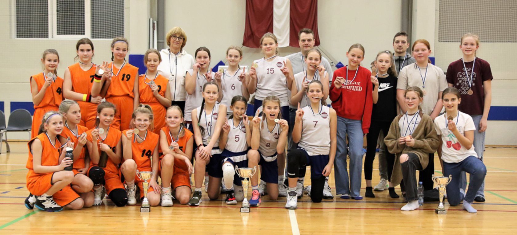 Norisinājušās Rīgas valstspilsētas starpskolu sacensības basketbolā meitenēm