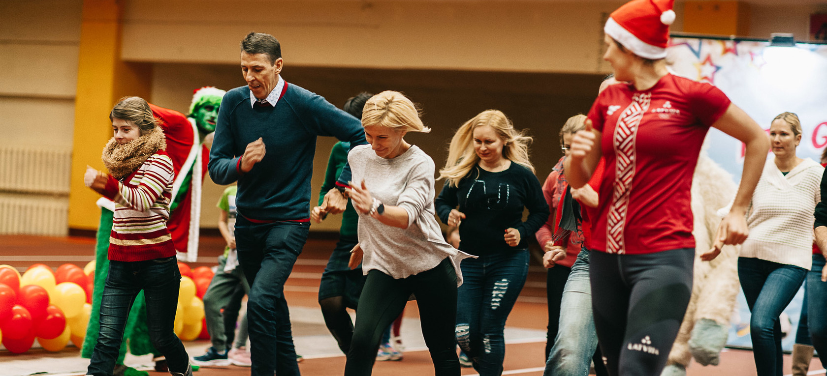 Sportiskais pasākums "Izglāb Ziemassvētkus!"