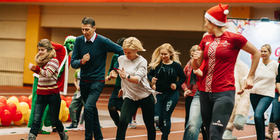 Sportiskais pasākums "Izglāb Ziemassvētkus!"