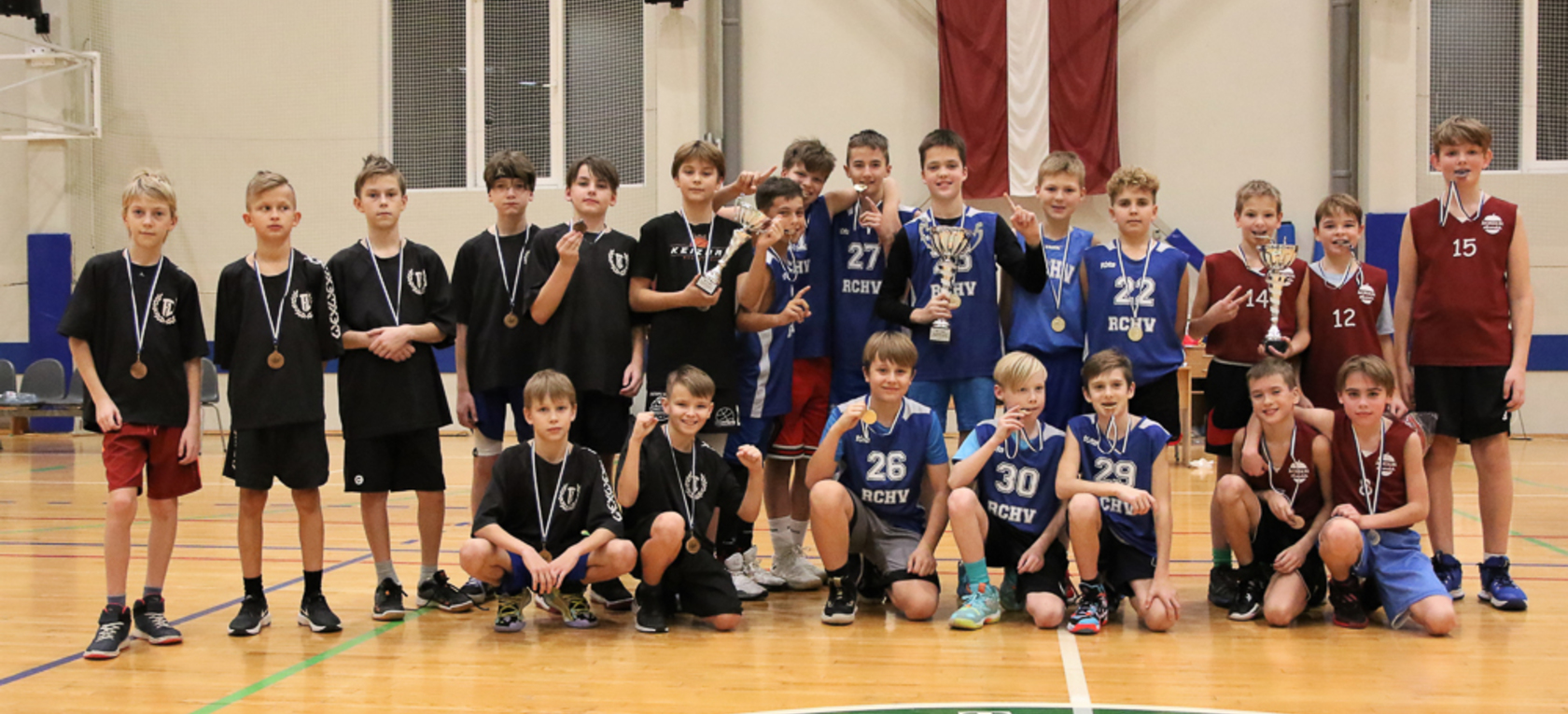 Norisinājušās Rīgas valstspilsētas starpskolu sacensības basketbolā zēniem