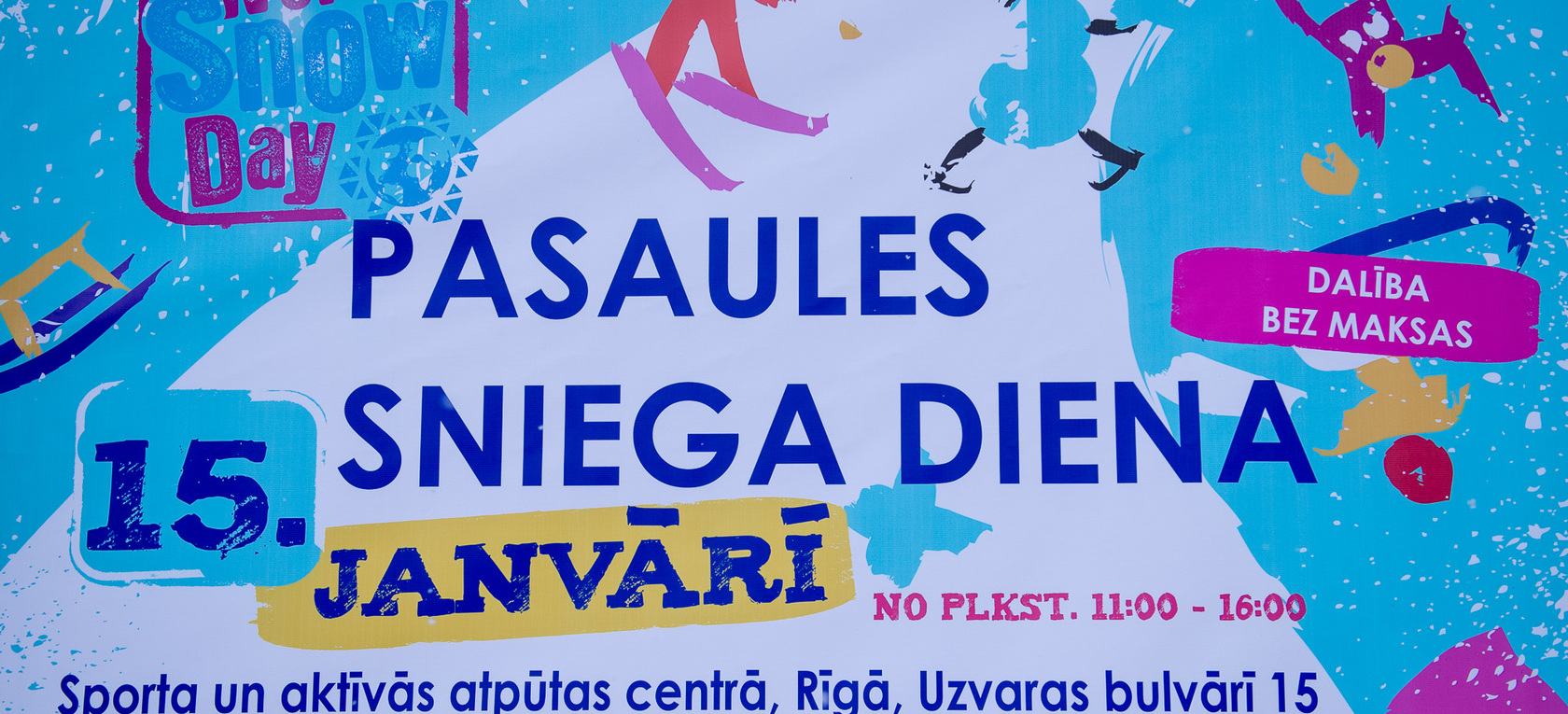 Sniega diena pulcē rekordlielu dalībnieku skaitu