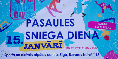 Sniega diena pulcē rekordlielu dalībnieku skaitu