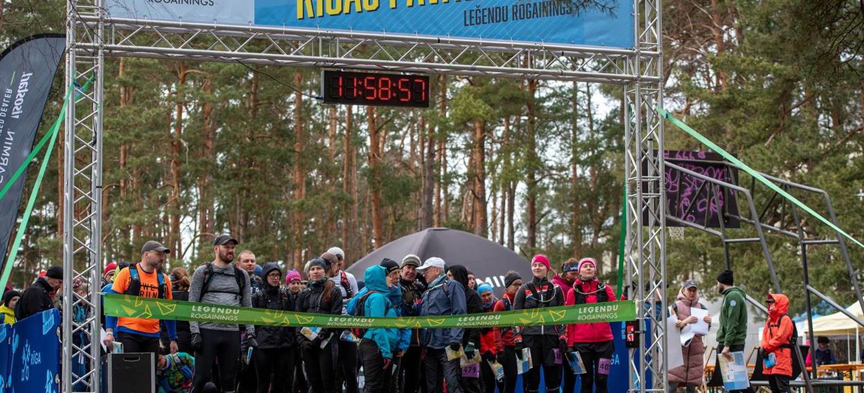 Aizvadīts “Rīgas pavasara leģendu rogainings” Jaunciemā