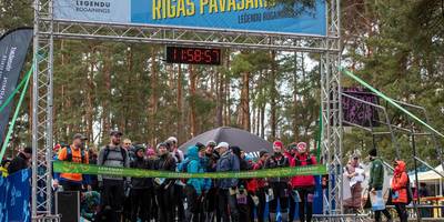 Aizvadīts “Rīgas pavasara leģendu rogainings” Jaunciemā