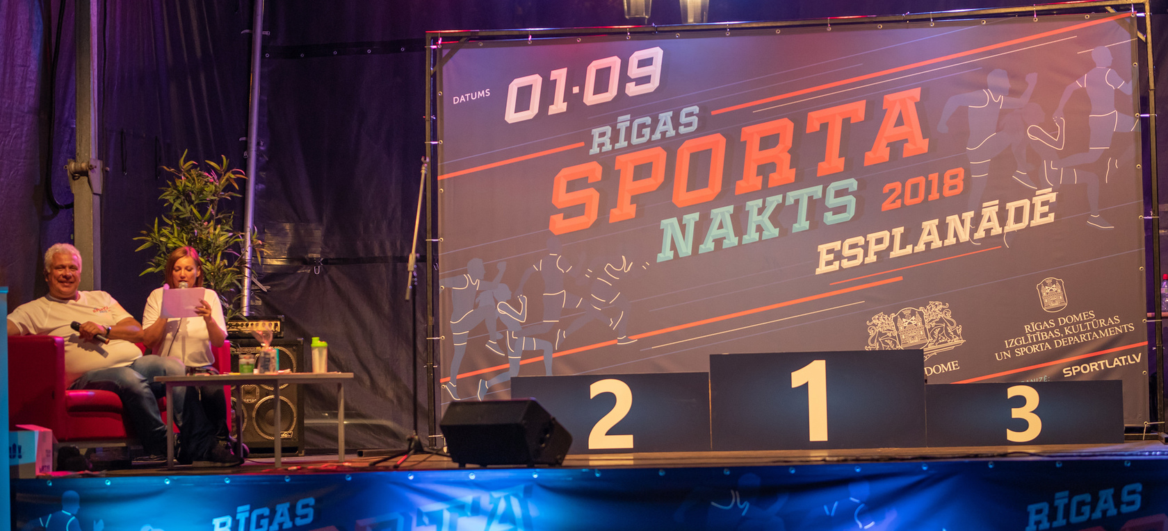 Aizvadītajā Rīgas sporta naktī izskan aicinājums sportot kopā