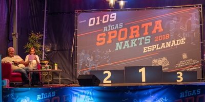 Aizvadītajā Rīgas sporta naktī izskan aicinājums sportot kopā