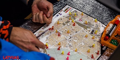 Aizvadīta Latvijas Orientēšanās nakts 